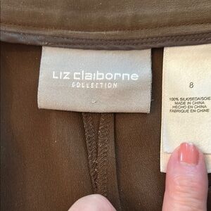 Liz Claiborne Chocolate Silk Pants